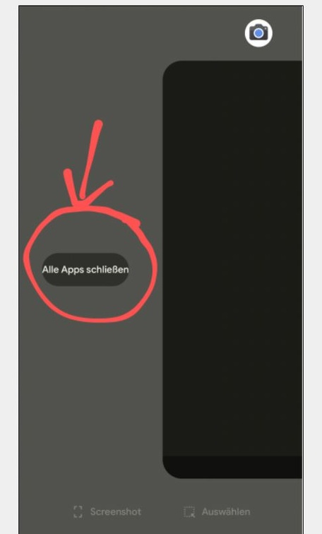 Android 13 Close all apps