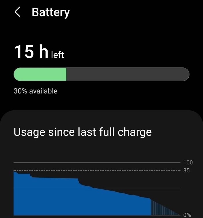 Battery Consumption - Device Care