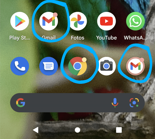 App badges on Samsung Galaxy