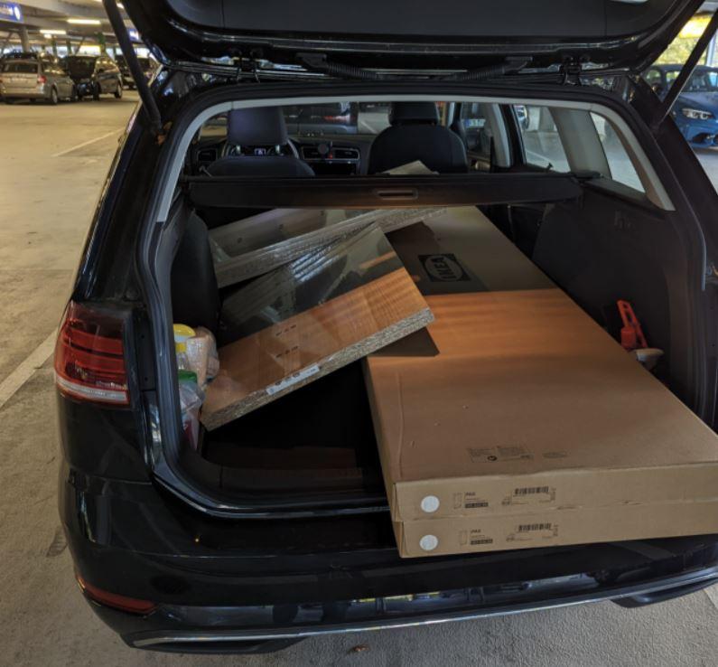 Armario Ikea PAX: ¿cabrá en mi coche para transportarlo?